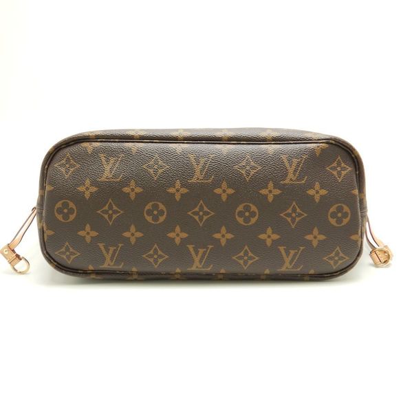 Louis Vuitton Monogram Neverfull PM Brown Tote Bag - Picture 5 of 7